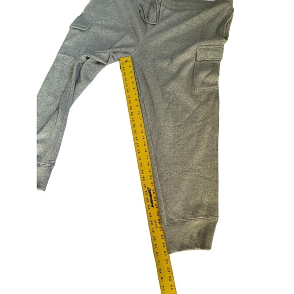 NEW! Men's All in Motion Gray Heathered Cotton Fleece Jogger Sweatpant 3XL (NWT) - Picture 5 of 7